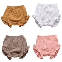 0-3Y Toddler Girl Bread Pants Infant Big PP Shorts Kid Boy Cotton Bedding Bloomers Baby Clothing Summer Bottoms Playsuit Clothes