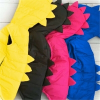 Warm Winter Outwear for Baby Kids - Dinosaur Vest for Boys and Hooded Down Jacket for Girls with Zipper.