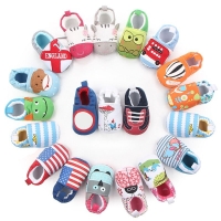 Brand New Toddler Newborn Baby Boys Girls Animal Crib Shoes Infant Cartoon Soft Sole Non-slip Cute Warm Animal Baby Shoes