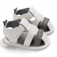 Summer Baby Boy Sandals Infant Newborn Baby Kids Anti-slip Sole Crib Shoes Soft Breathable Beach Sneakers 0-18M