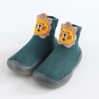 Infant Anti-Slip Socks with Cartoon Rubber Soles - Baby Shoes for Toddler Girls and Boys