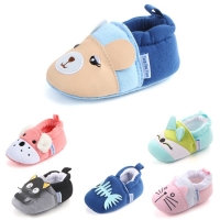 Baby Thickening Warm Indoor Shoes Children Cotton Shoes Kids Home Slippers Boys Girls Cute Cartoon Shoes