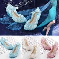 Princess Festival Shoes Princess Crystal Costume Shoes Baby Girls Cosplay Costume Sandals Party Princess Baby Shoes For Girls