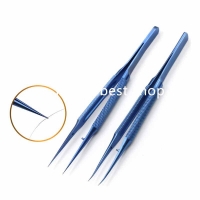11cm Titanium Alloy Micro Scissors, Forceps, Probes, Hooks, Spatulas, Speculums, and Tweezers for Microscopic Surgery.