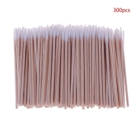 300 Wood Handle Cotton Swabs for Makeup, Eyebrows, Tattoos, and Nail Care