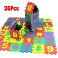 36pcs Russian Alphabet Baby Toy Foam Puzzle Mat EVA Educational Play Mat Baby Crawling Mats Carpet Early Teaching Floor Mats3