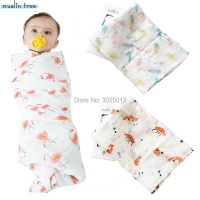 Muslin Tree Baby Blanket Muslin Swaddle Wraps Cotton Bamboo Baby Blankets Newborn Bamboo Muslin Blankets 120x120cm Character Kid