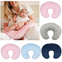 Baby Pillow Cover Toddler kids flower print U shape Pillow Slipcover comfy Newborn Nursing Breastfeeding Pillow Cover Dropship
