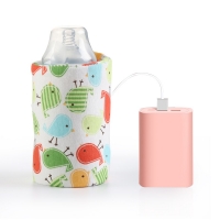 Portable USB Milk Water Warmer Travel Stroller Insulated Bag Quickly Baby Nursing Bottle Heater Infant Food Milk Outdoor Cup
