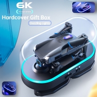 New Mini Drone V20 6K 4K HD Camera RC Helicopter Quadrocopter One-Key Return FPV Follow Me Foldable Quadcopter boy's Toys Gift