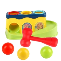 Brain Developmental Toy Color Sorting Game for Hand Motor Skill Training Baby Pounding Toy Playset Early Education Toy