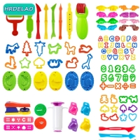 2021 DIY Slimes Play Dough Tools Sets Accessories Plasticine Modeling Soft Clay Kits Cutters Molds Educational toys for Children