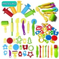 2021 DIY Slimes Play Dough Tools Accessories Plasticine Modeling Soft Clay Kits Sets Cutters Moulds Educational toy for children