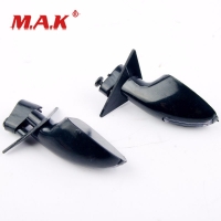New 00172 1:10 Scale Side Mirror LED Signal Indicator Lights fit 1/10 RC On-Road Racing Car Model Accessories