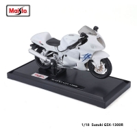 Maisto 1:18 SUZUKI GSX1300R Fuel Tank Alloy Motorcycle Genuine Model Toy Static Model Collection Gift