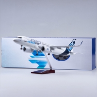 47CM 1/80 Airplane 320NEO A320 NEO Air Airlines Model Toy Light & Wheel Landing Gear Diecast Resin Plane Model