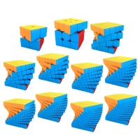 [Picube] MoYu Meilong Magic Cube stickerless 2x2 3x3 4x4 5x5 6x6 7x7 8x8 9x9 10x10 11x11 12x12 Megaminx Speed Puzzle Cubes Toys