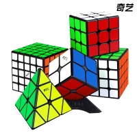[Picube] Qiyi Magic Cube Set 2X2 3x3 4x4 5x5 Pyramid Skewb Megaminx Maple Leaf Mastermorphix Speed Cubo Magico For Children Kids