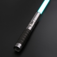 TXQSABER RGB Lightsaber Metal Handle Heavy Dueling 12 Color Change Volume Adjustment Force 6 SoundFonts FOC Blaster Laser Sword