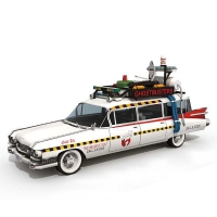 Ghostbusters Car Ecto-1A 1:20 Origami Art, Need to be Handmade, 3D Paper Model Papercraft DIY Teens Adult Craft Toys ZX-016