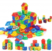 Building Blocks Set Toys For Children Boy Girl Preschool Educational Construction Kit Stacking Toddler Kids 3 4 5 6 7 8 Year Old