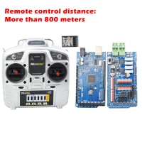 800m Long distance Arduino Remote Control Wireless Robot Kit 6-channel Smart Mecanum Wheel Car Controller Parts