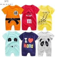 2022 brand summer baby girl boys clothes one-pieces jumpsuits baby clothing , cotton short romper infant clothes roupas menina