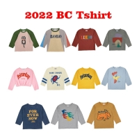 2022 BC Brand Bobo Children's T-Shirt Children for Boys a Boy Girls Kids Kid's Shirts Child Baby Toddler Cotton Cartoon Tee Tops