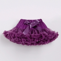 2-15 Years Lace Skirt Girls Fluffy Chiffon Pettiskirt Solid Colors Tutu Skirts Girl Dance Skirt Christmas Tulle Petticoat Tulle