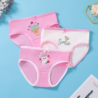 3pcs/Lot Cute underwear for baby Kid Girls Cotton panties Children Cartoon Briefs for 1 To 10 Years Girl Boxer Underpants