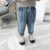 IENENS Boys Skinny Jeans Trousers Baby Toddler Denim Clothing Pants Kids Boy Clothes Children Wears Slim Bottoms