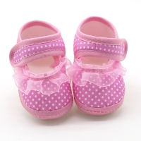 Baby shoes baby girl soft shoes soft comfortable bottom non-slip fashion Lace shoes crib shoes 2020 Casual Flats Shoes 1231
