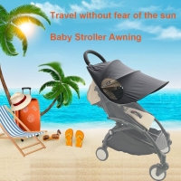 Universal Baby Stroller Accessories Sunshade Canopy Carriage Sun Visor Cover for Babyzen Yoyo Yoya Pushchair