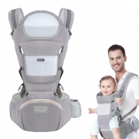 Baby Carrier Ergonomic，Infant Multifunctional Waist Stool，Newborn To Toddler Multi-use Before and After Kangaroo Bag Accessories