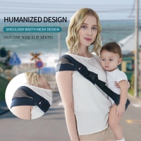 Multifunctional baby strap newborn single shoulder strap belt adjustable cotton baby strap Infant Baby Sling