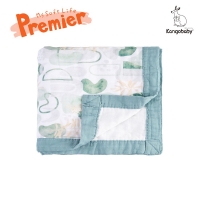 Kangobaby #My Soft Life# New Design Premier Quality Thicker Bamboo Cotton Baby Swaddle Blanket Newborn Muslin Wrap Infant Quilt