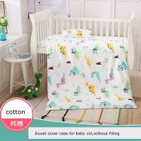 Fluorescent-free Quilt Cover Case For Crib Baby Duvet Cover Kindergarten Quilt Cover Parent-child Quilt Cover Kids Beddings