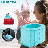 BOXYM Portable Toilet Travel Outdoor Child Abs Porta-Potty Baby Seat Car Boys Girls Infant Camping Toilet Free Shipping