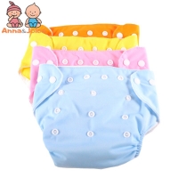 30pcs/Lot Summer Design Adjustable Diapers Baby Children's Underwear Reusable Nappies Pants Panties for Toilet Training