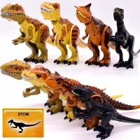 Brutal Raptor Building Jurassic Blocks World 2 MINI Dinosaur Figures Bricks Dino Toys For Children Dinosaurios Christmas