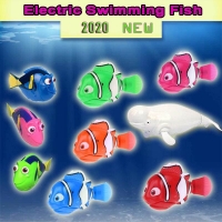 2022 New Funny Swimming Electronic fish Activated Battery Powered Toy  Pet for Fishing Tank Decorating toys