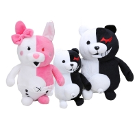 Monomi Rabbit Plush Toys Danganronpa black white Bear Rabbit Dangan Ronpa Monokuma Doll Birthday Toys for Children