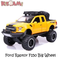 KIDAMI 1:32 Ford Raptor F150 Big Wheel Alloy Diecast Model Modified Off-Road Vehicle Collection Kids Toy Metal Car модель автомо