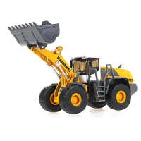 1:50 Alloy Metal Forklift Bulldozer Model - Pull Back Machine Toy Gift for Boys - Kaidiwei Simulation