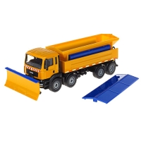 1:50 Alloy Snowplow Truck Toy for Kids by Kaidiwei - Collectible and Durable