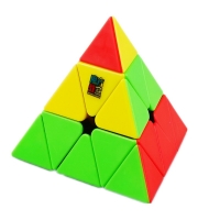 Moyu meilong 3x3 Pyramid Cube Stickerless Speed Magic Cube Educational Toy