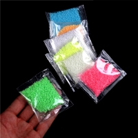 1Bag Luminous Particle Glow Pigment Bright Glow Sand Fluorescent Super Glow In The Dark Sand Toy For DIY Wishing Bottle