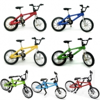 Alloy Mini Finger BMX Bicycle BMX Bicycle Model Finger Bikes Toys Bike TechDeck Gadgets Novelty Gag Toys For Kids