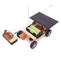 Solar Toy DIY Radio Science Education Tool Creative STEM RF RC Solar Charging Toys New energy vehicle Scientific Experiment Item
