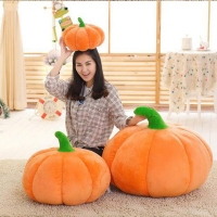Plush Pumpkin Pillow 30/40cm Halloween Fruit Vegetable Cushion Stuffed Toys For Children Birthday Squishy Soft Toys Girl Gift